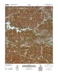Santa Margarita Lake 2012 topographic map thumbnail