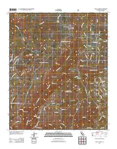 Santa Ysabel 2012 topographic map thumbnail