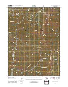 Schell Mountain 2012 topographic map thumbnail