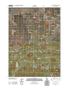 Schonchin Butte 2012 topographic map thumbnail