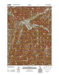 Seiad Valley 2012 topographic map thumbnail