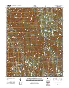 Sentinel Peak 2012 topographic map thumbnail