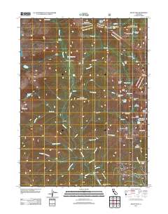 Siligo Peak 2012 topographic map thumbnail