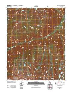 Slide Bluffs 2012 topographic map thumbnail