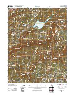Sly Park 2012 topographic map thumbnail