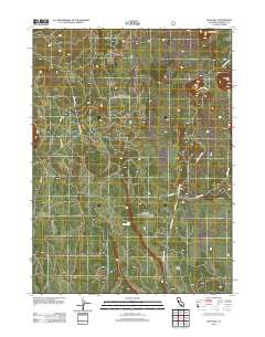 Snag Hill 2012 topographic map thumbnail