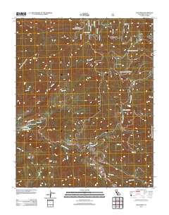 Solo Peak 2012 topographic map thumbnail