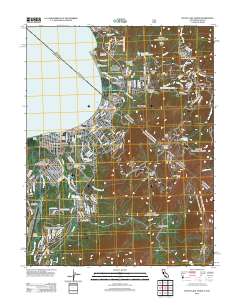 South Lake Tahoe 2012 topographic map thumbnail