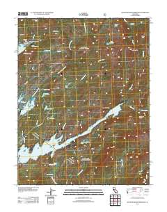 Spicer Meadow Reservoir 2012 topographic map thumbnail