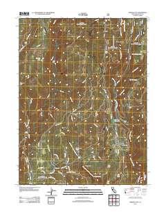 Stirling City 2012 topographic map thumbnail