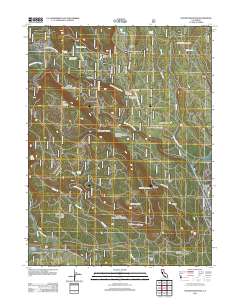 Stover Mountain 2012 topographic map thumbnail