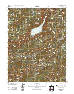 Strawberry 2012 topographic map thumbnail