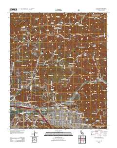 Sunland 2012 topographic map thumbnail