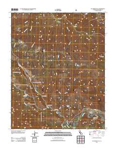Sycamore Flat 2012 topographic map thumbnail