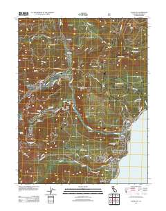 Tahoe City 2012 topographic map thumbnail