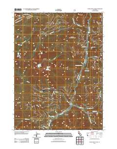 Tangle Blue Lake 2012 topographic map thumbnail