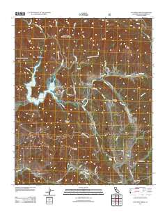 Tar Spring Ridge 2012 topographic map thumbnail