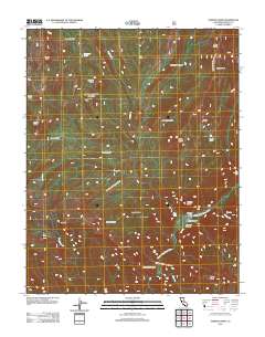 Tehipite Dome 2012 topographic map thumbnail