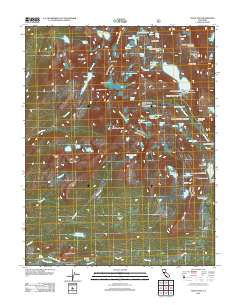 Tioga Pass 2012 topographic map thumbnail
