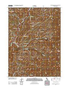 Tombstone Mountain 2012 topographic map thumbnail