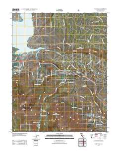 Toms Place 2012 topographic map thumbnail
