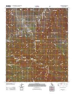 Toro Peak 2012 topographic map thumbnail