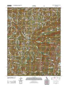 Tragedy Spring 2012 topographic map thumbnail