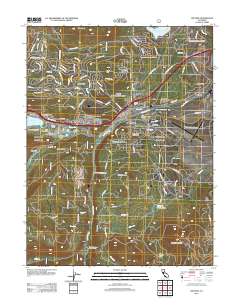 Truckee 2012 topographic map thumbnail