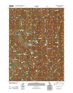 Ukonom Lake 2012 topographic map thumbnail