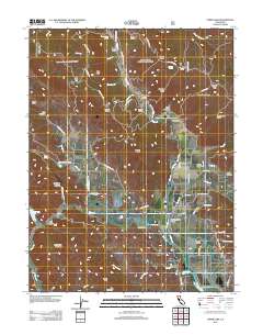 Upper Lake 2012 topographic map thumbnail
