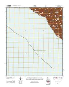 Villa Creek 2012 topographic map thumbnail