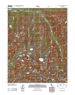 Vogelsang Peak 2012 topographic map thumbnail