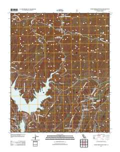 Warm Springs Mountain 2012 topographic map thumbnail