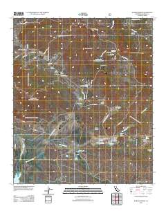 Warner Springs 2012 topographic map thumbnail