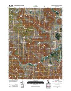 Washington Mountain 2012 topographic map thumbnail