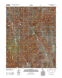 Waucoba Spring 2012 topographic map thumbnail
