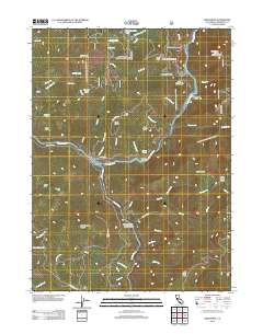 Weitchpec 2012 topographic map thumbnail
