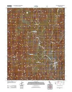 Westgard Pass 2012 topographic map thumbnail