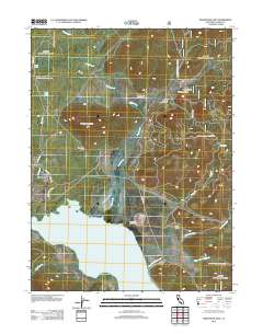 Westwood East 2012 topographic map thumbnail
