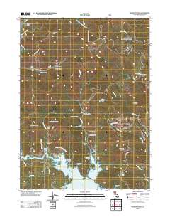 Whiskeytown 2012 topographic map thumbnail