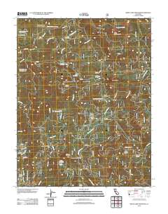 White Chief Mountain 2012 topographic map thumbnail