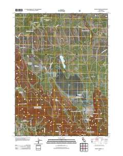 White Horse 2012 topographic map thumbnail