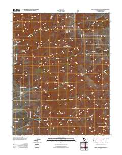 White Mountain Peak 2012 topographic map thumbnail