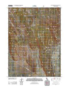 Whitinger Mountain 2012 topographic map thumbnail