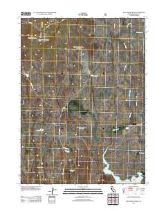 Whittemore Ridge 2012 topographic map thumbnail