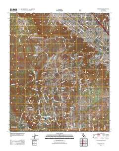 Wildomar 2012 topographic map thumbnail