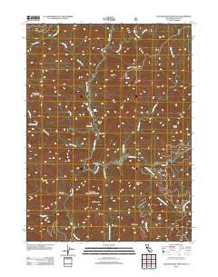 Yellowjacket Mountain 2012 topographic map thumbnail