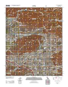 Yucaipa 2012 topographic map thumbnail