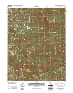 Ackerson Mountain 2012 topographic map thumbnail