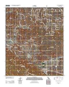 Aguanga 2012 topographic map thumbnail